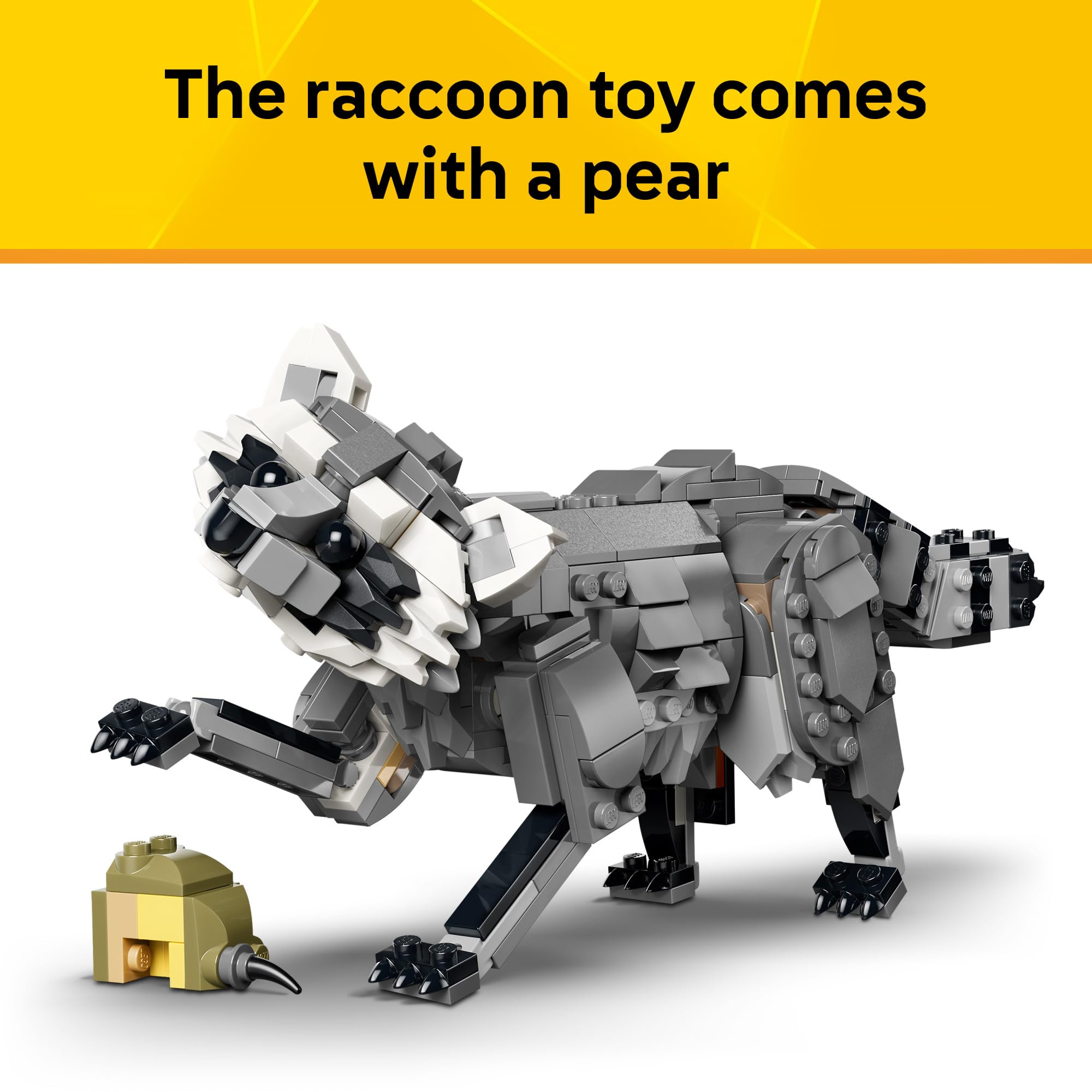 LEGO set pieces and box layout showing how many parts and contents
