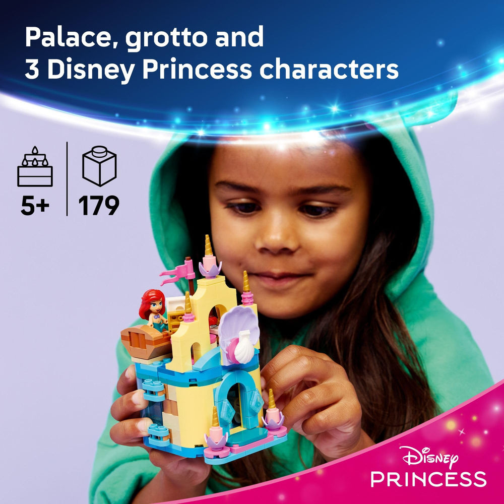 LEGO Ariel grotto and palace interior by LEGO with interactive reveal benefit