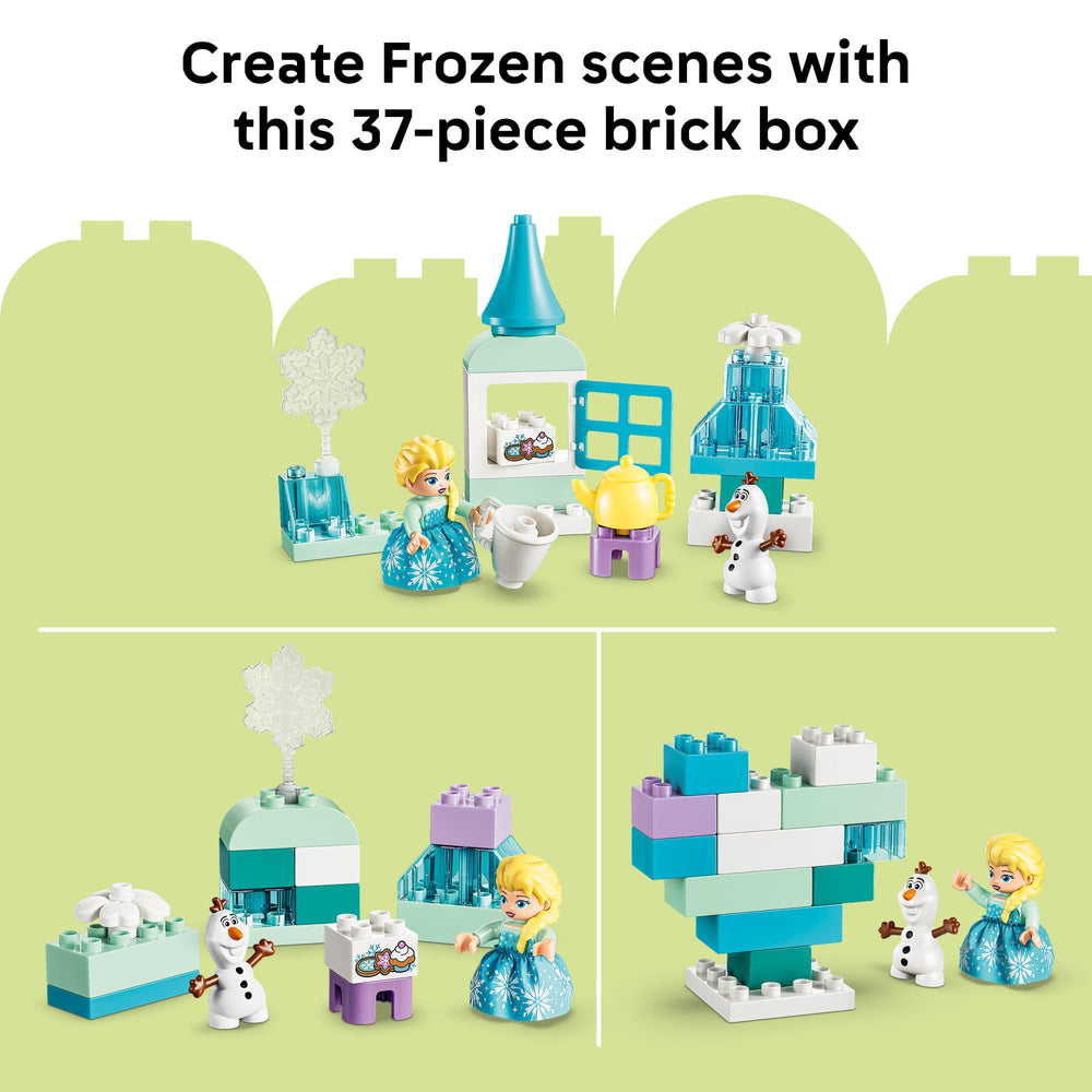 LEGO DUPLO accessories including teapot, cup and cake for storytelling