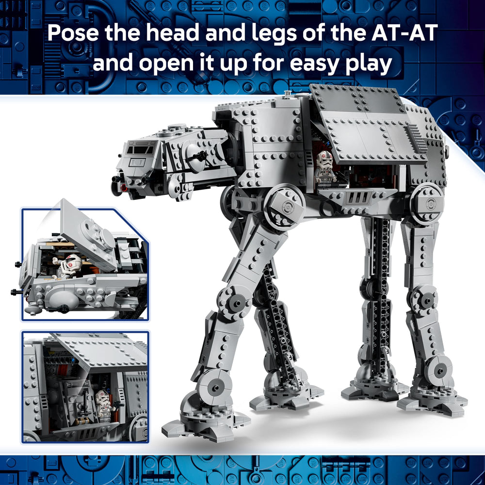 LEGO INT-4 escape pod detail with fold-out wings highlighting buildable vehicle feature