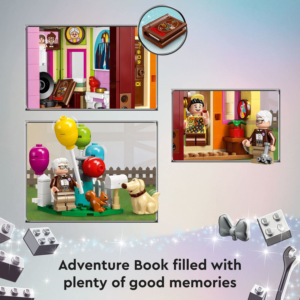 LEGO Up interior rooms detail showing furnished play elements