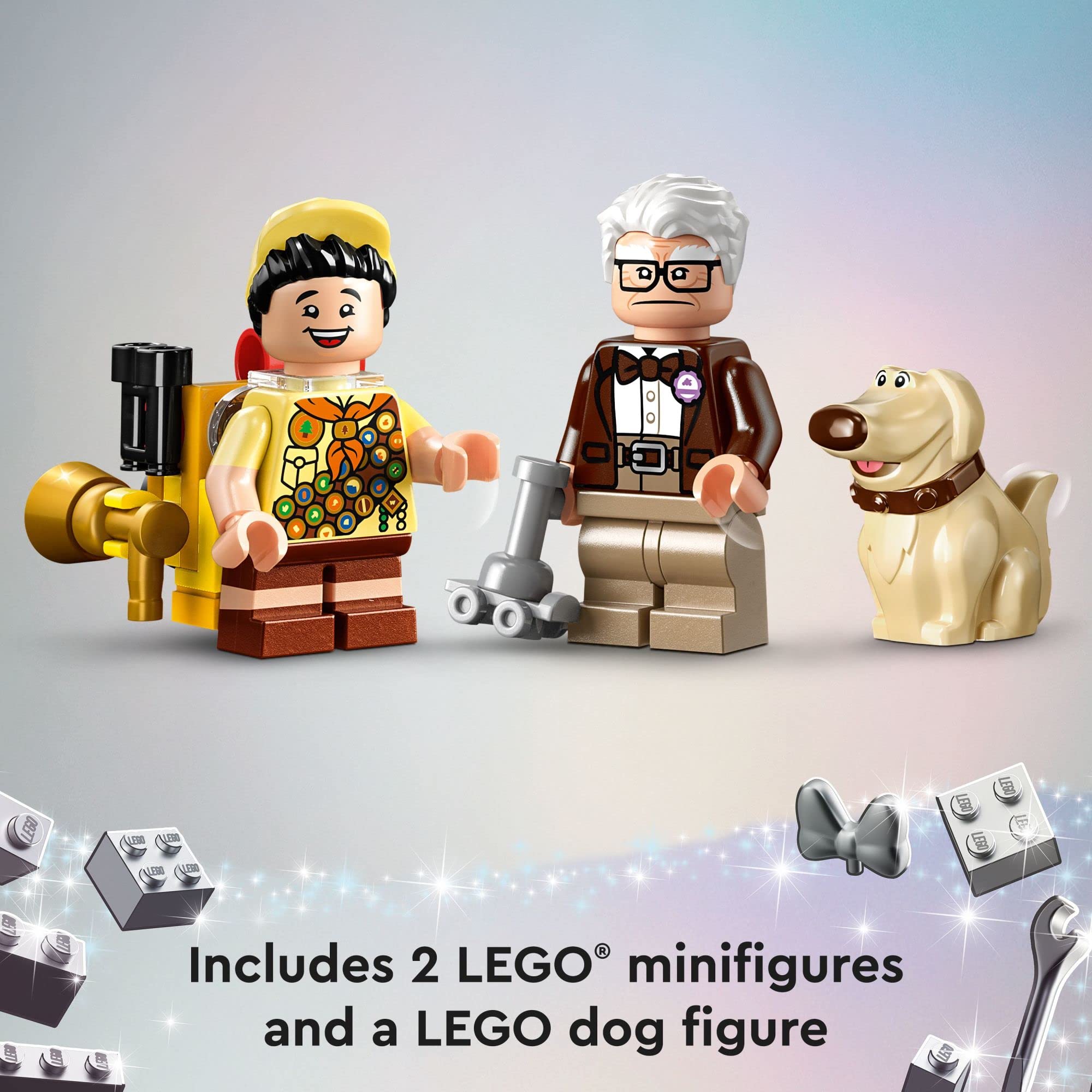 LEGO Up model on shelf for scale and display inspiration