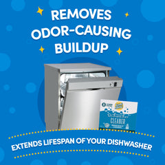 Lemi Shine inside dishwasher tub demonstrating cleaner action benefit