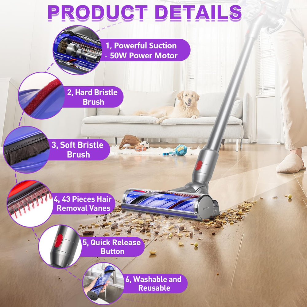 Lemige removable roller after rinse demonstrating washable parts for simple upkeep