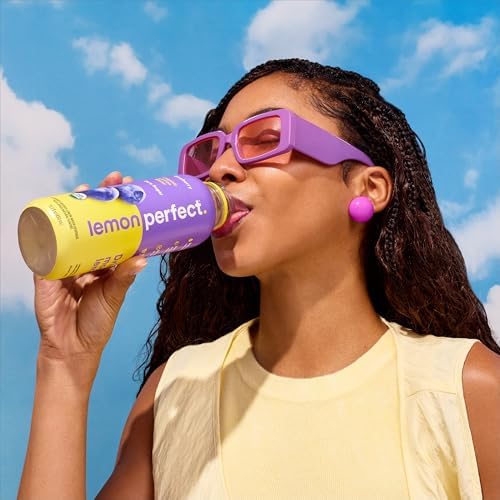 Lemon Perfect in outdoor lifestyle scene conveying portable hydration and activity support