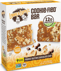 Lenny & Larry's front packaging showing flavor and nutrition benefits