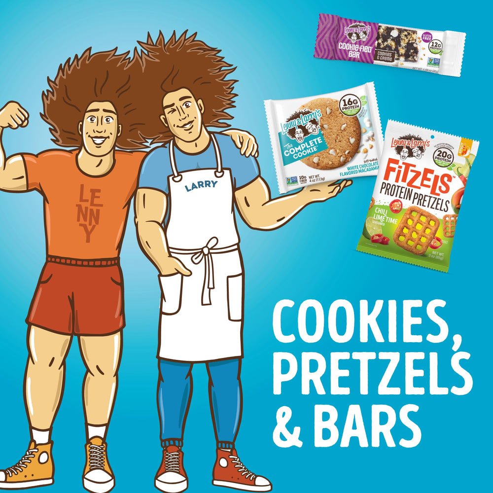 Lenny & Larry's bar in a bag for on-the-go energy and convenient fueling