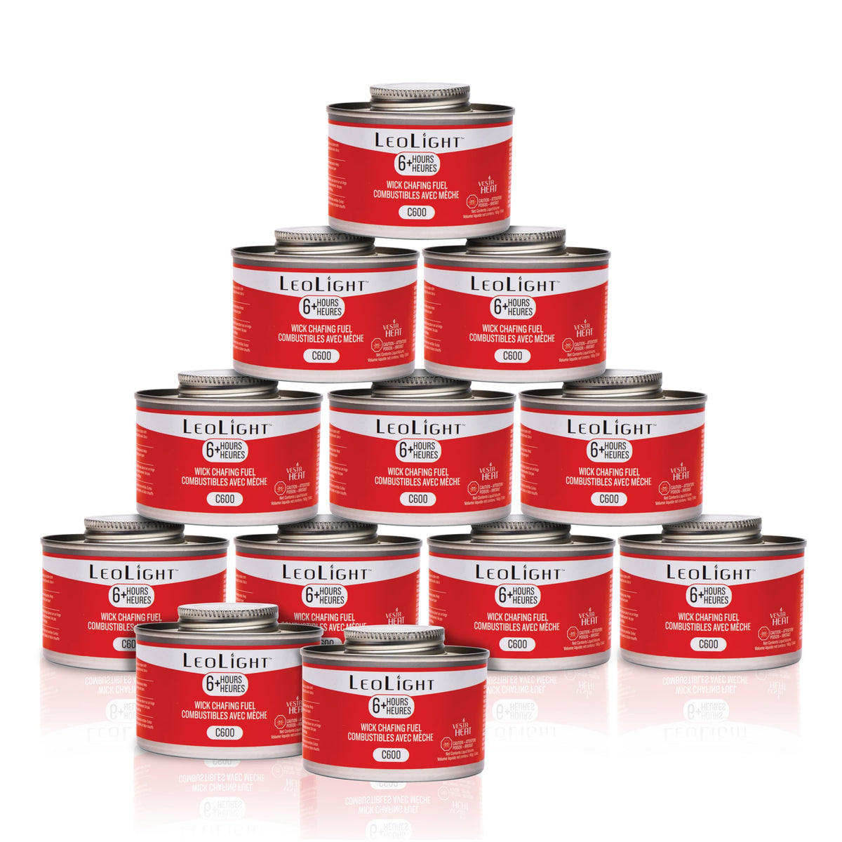 LEOLIGHT front packaging showing 12-pack and value for events