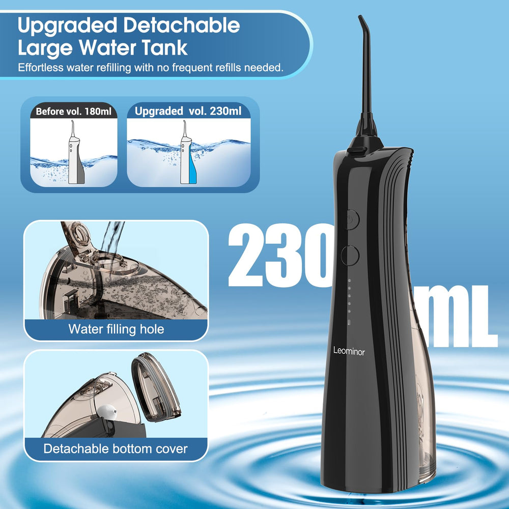 Leominor ergonomic handle image highlighting comfortable grip for daily use