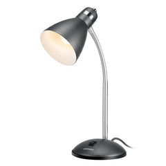 LEPOWER front view of metal desk lamp showing sleek design and focused light