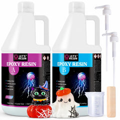 LET'S RESIN front packaging showing kit and clear labeling for confident purchase