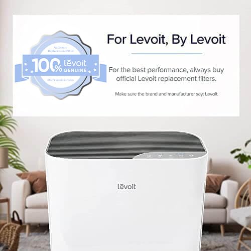 Levoit washable pre-filter detail prolonging filter life and cutting costs