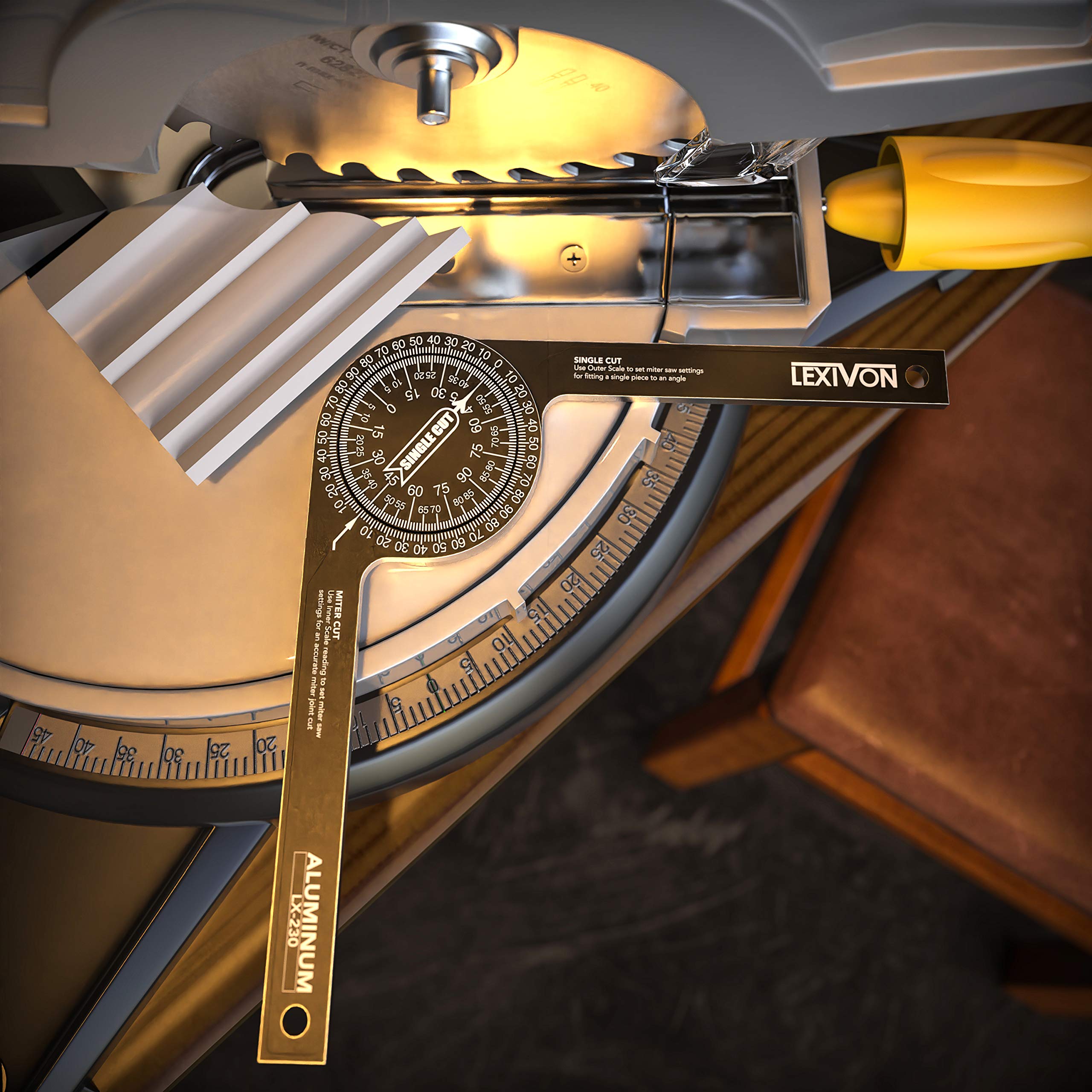 LEXIVON packaging with lifetime limited warranty card included