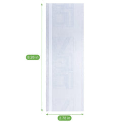 LFSYS close-up of clear adhesive sheet, showing glue texture benefit