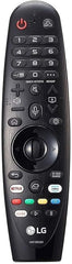 LG Magic Remote front view showing full button layout and easy control
