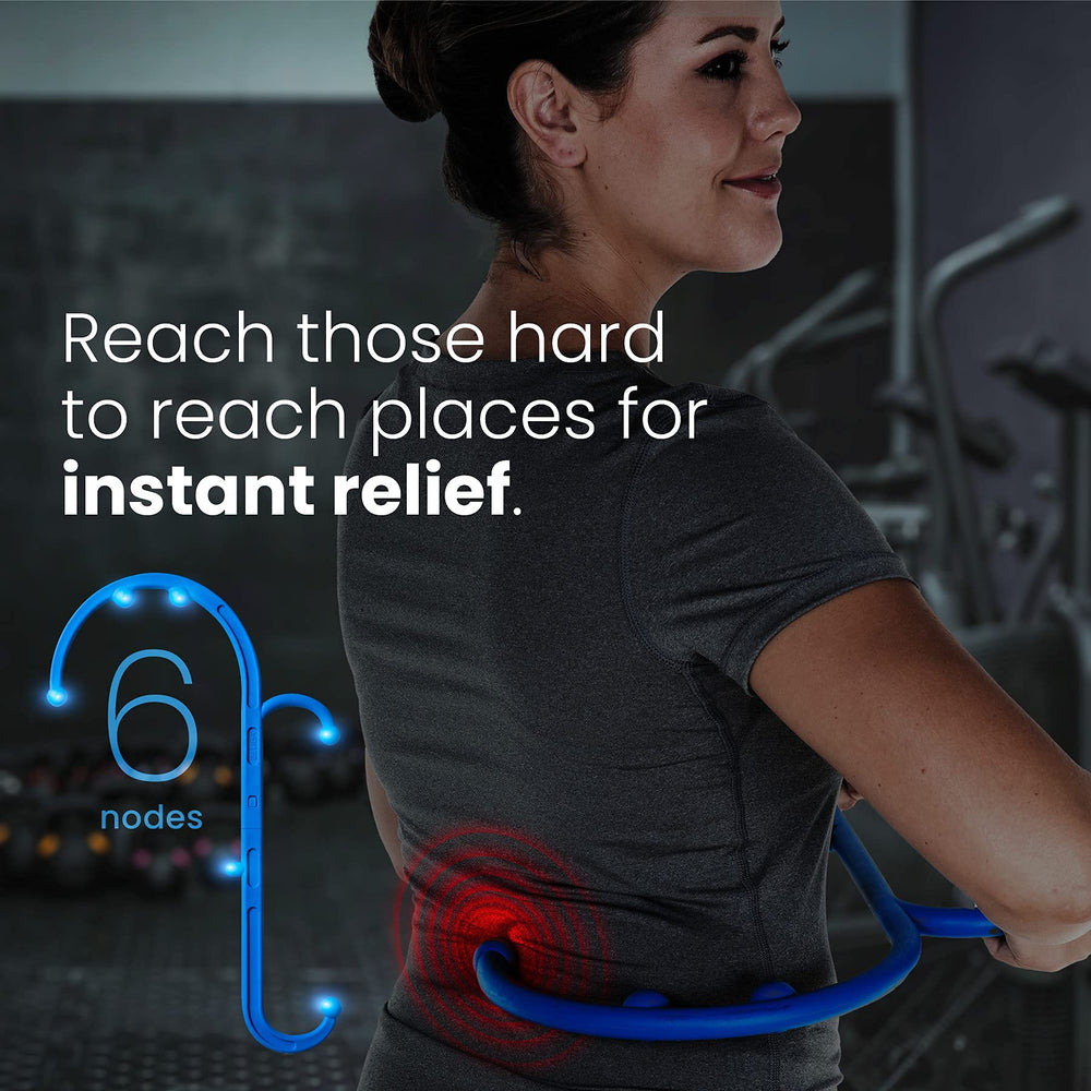 LiBa view of textured grip offering comfortable control and reduced fatigue