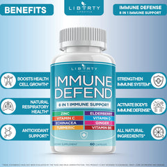 Liberty Lifestyle label and nutrition facts close-up, showing ingredient transparency