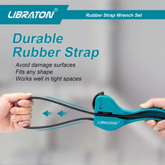 LIBRATON small wrench detail highlighting compact strap for tight fittings