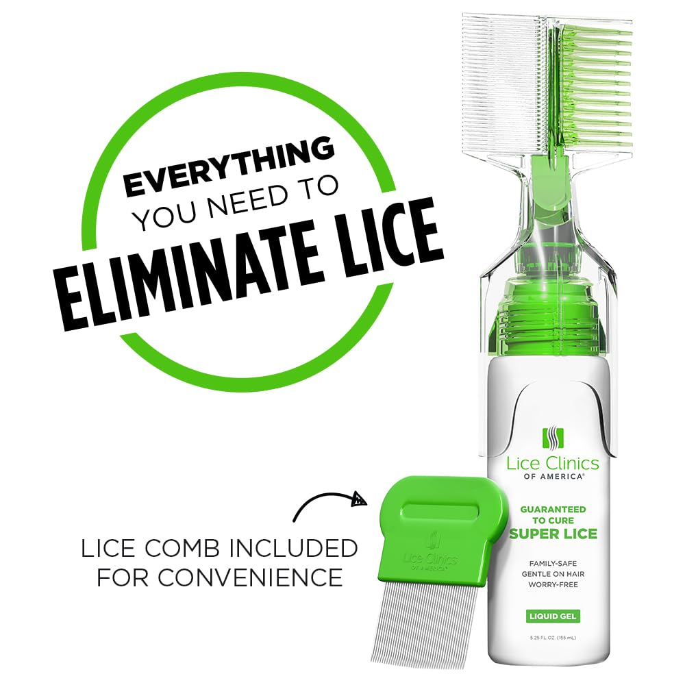 Lice Clinics of America no-mess applicator detail demonstrating precise, mess-free product delivery