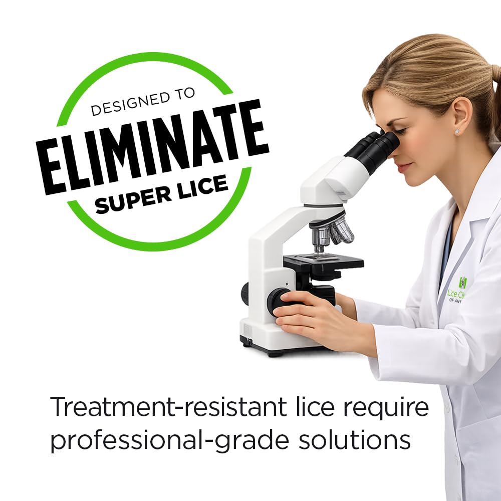 Lice Clinics of America complete kit contents laid out to show everything included for one treatment