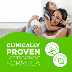 Lice Clinics of America liquid gel texture close-up illustrating the non-toxic viscous formula benefit