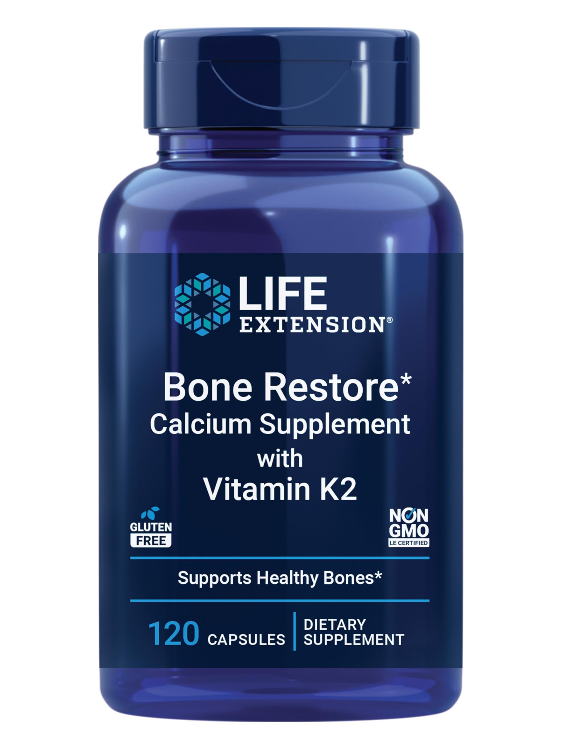Life Extension front packaging showing product name and bone support benefits