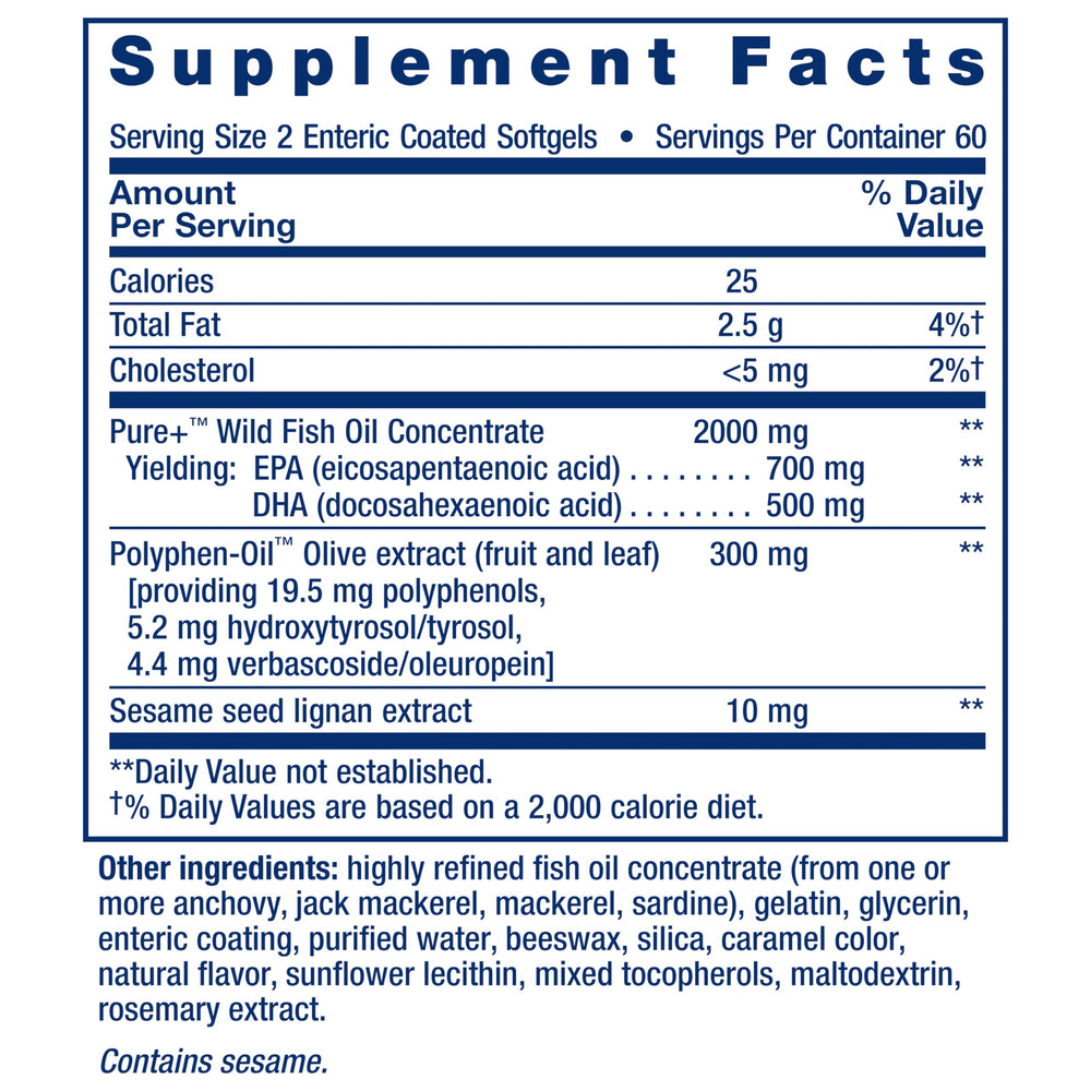 Life Extension opened bottle with softgels visible for easy access