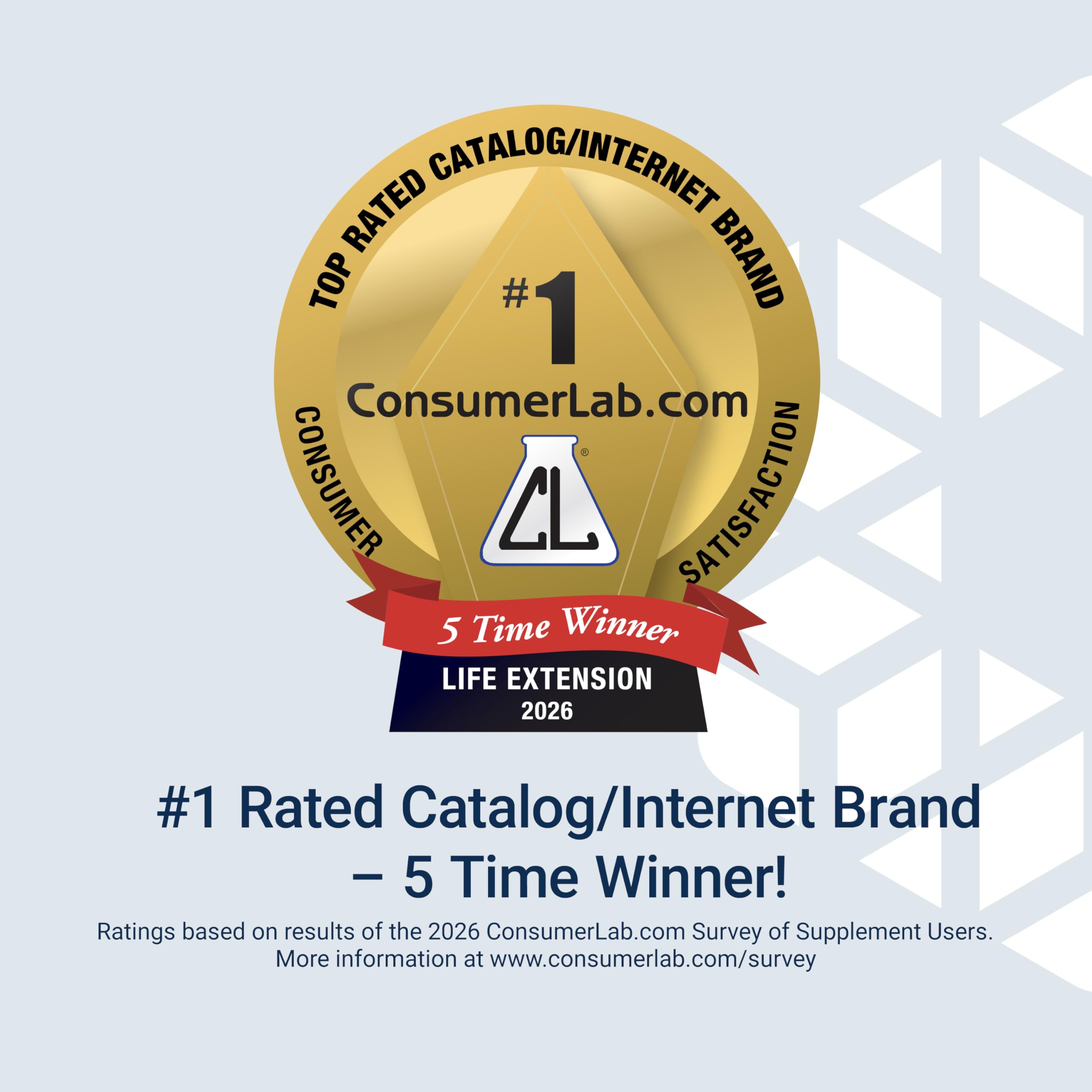 Life Extension supplement label highlighting non-GMO and gluten-free ingredients