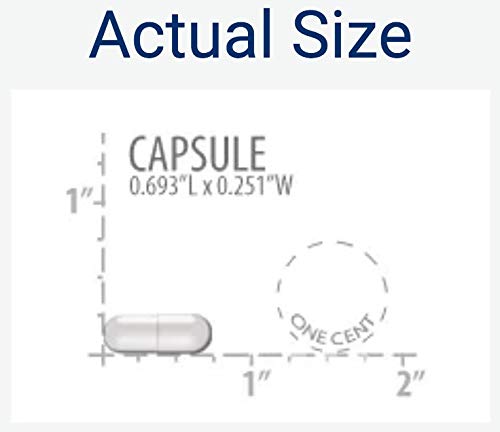 Life Extension capsule in hand for scale showing convenient serving size