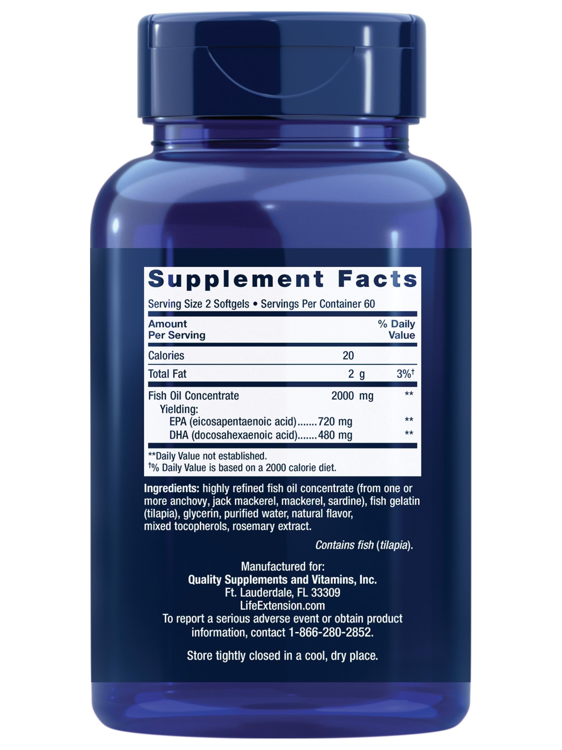 Life Extension softgels close-up showing glossy texture and easy swallowing benefit
