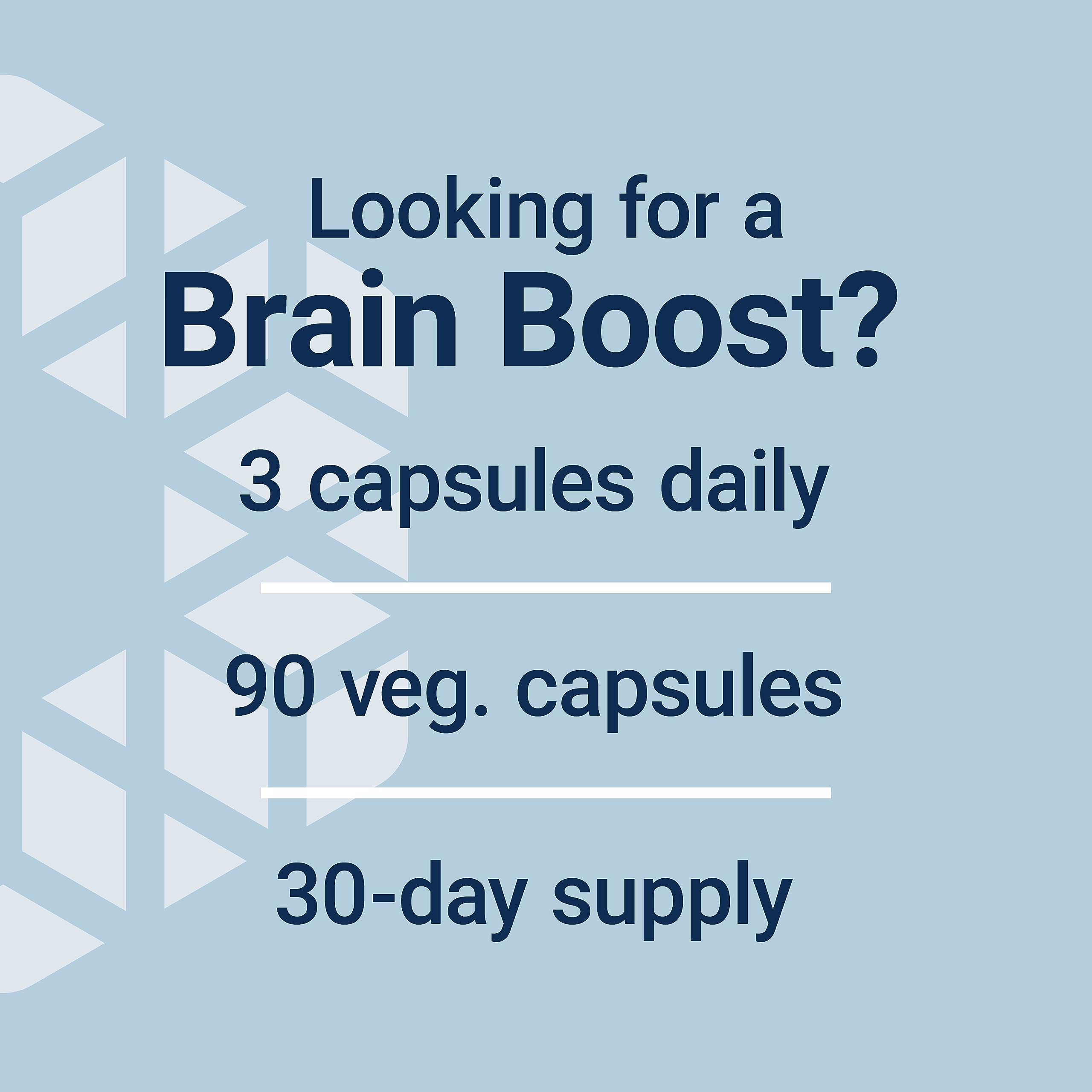 Life Extension Neuro‑mag supplement facts label clear ingredients and transparency benefit