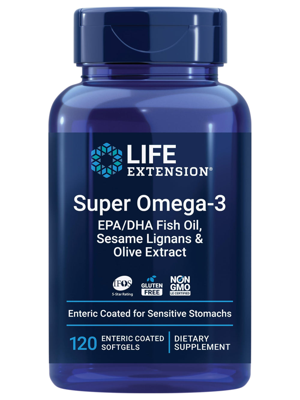 Life Extension front packaging showing bottle and label benefits