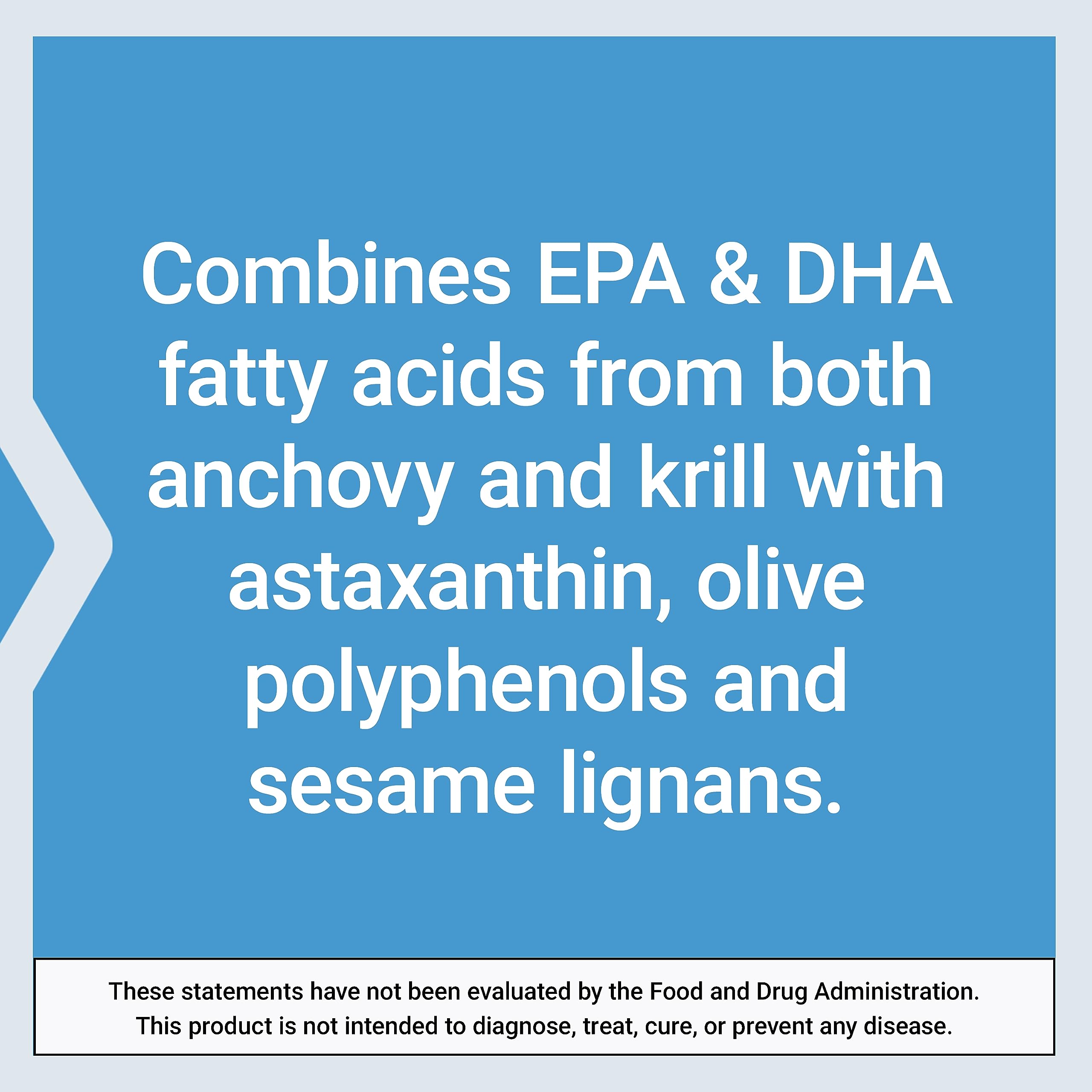 Life Extension krill oil and astaxanthin visual emphasizing antioxidant benefit