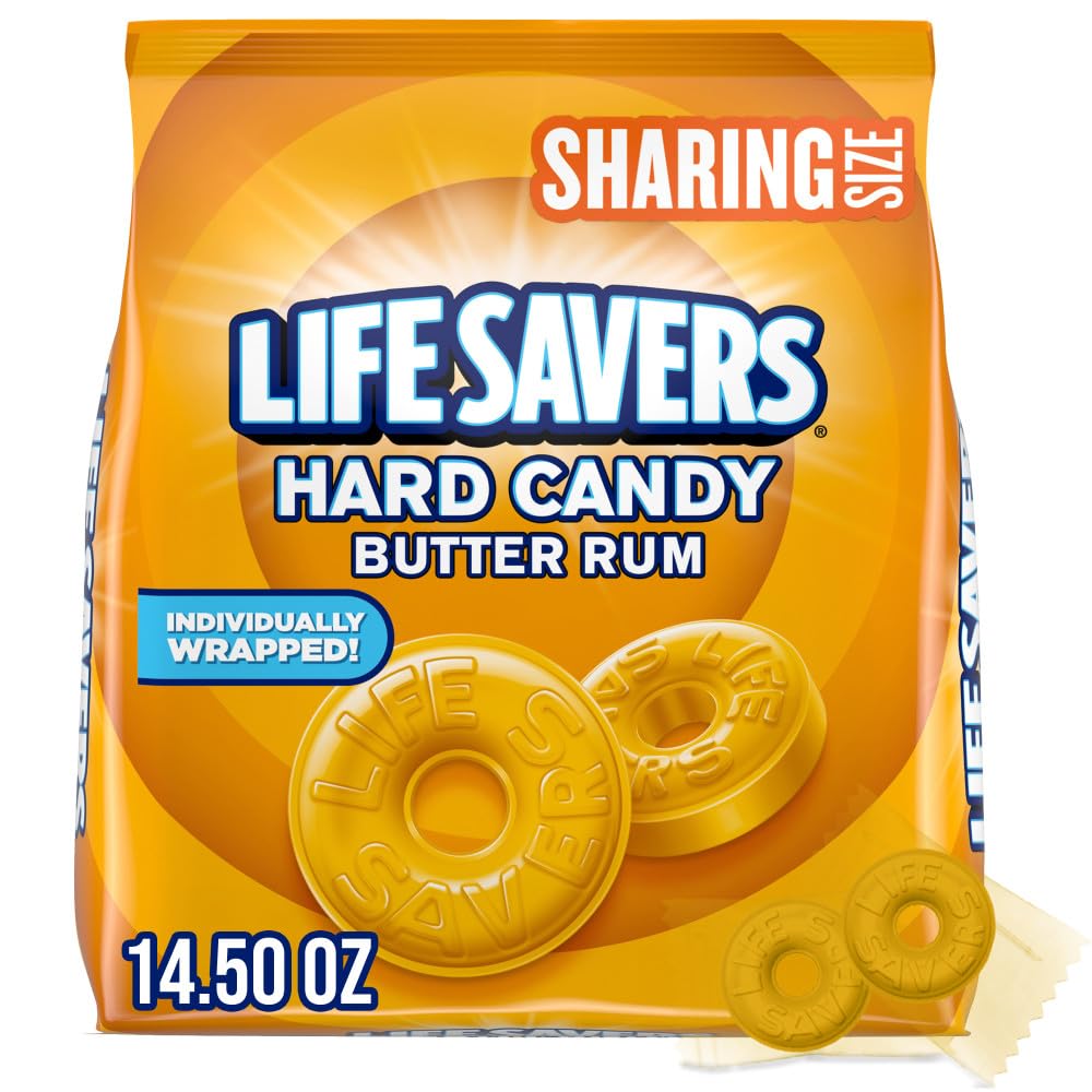 Life Savers front packaging showing sharing-size bag and brand for easy recognition
