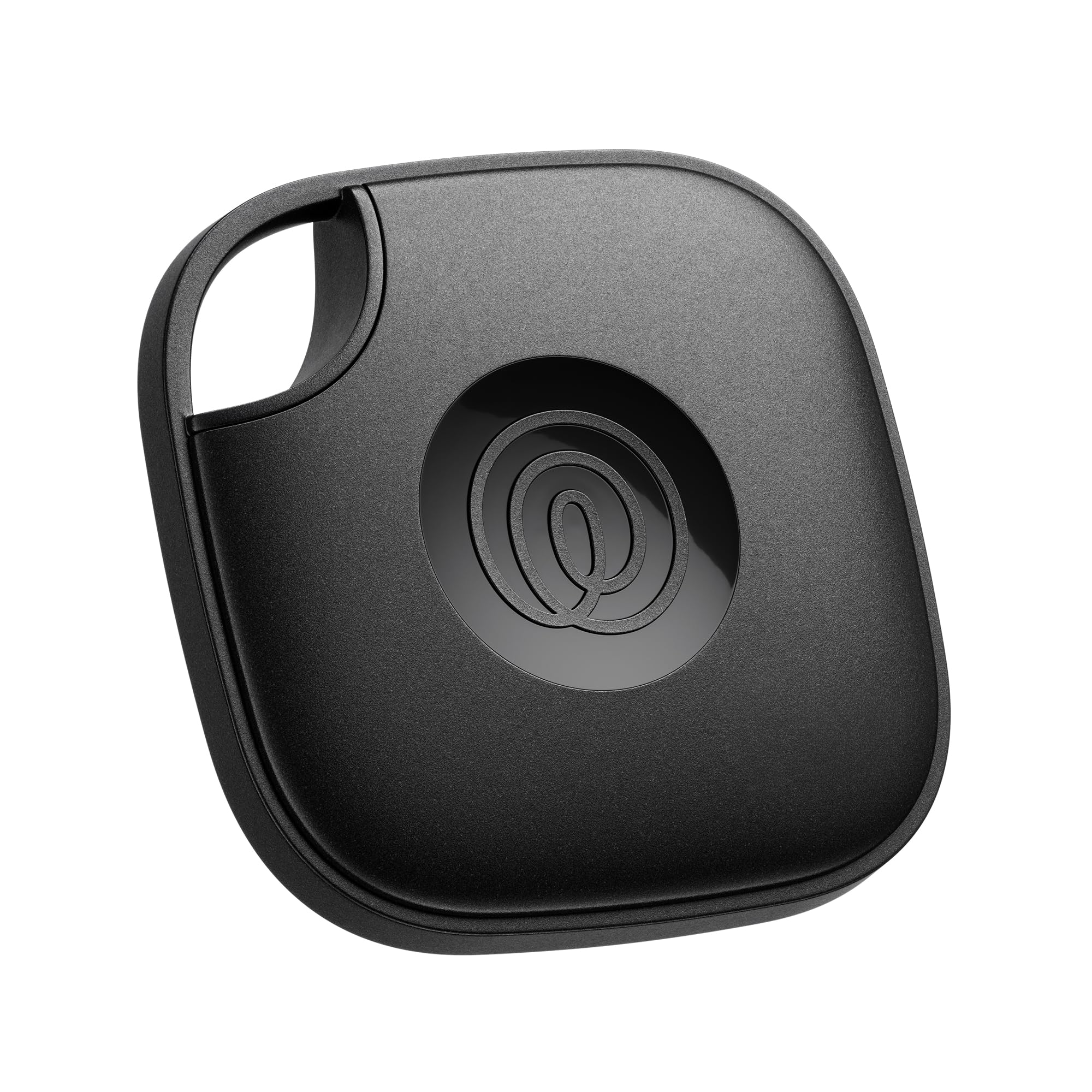 Life360 Tile front view showing compact tracker and clear branding, aiding quick identification