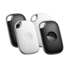 Life360 Tile Pro front packaging showing four trackers and benefits