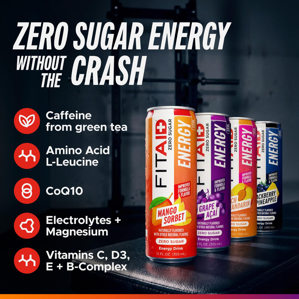 LIFEAID FITAID Peach Mandarin can held in hand to show size and portability for on-the-go use