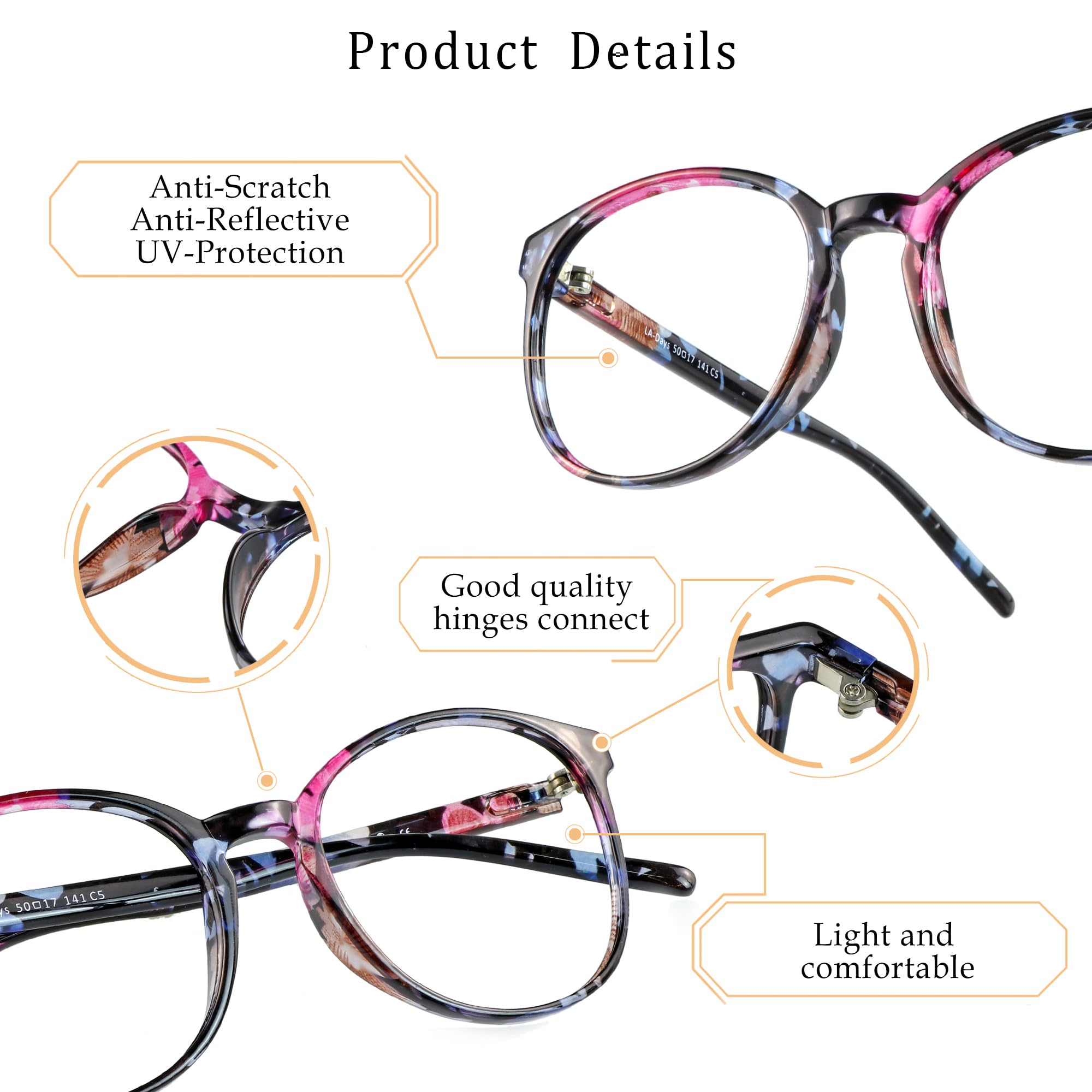 LifeArt side profile revealing frame arms and snug, comfortable fit benefit