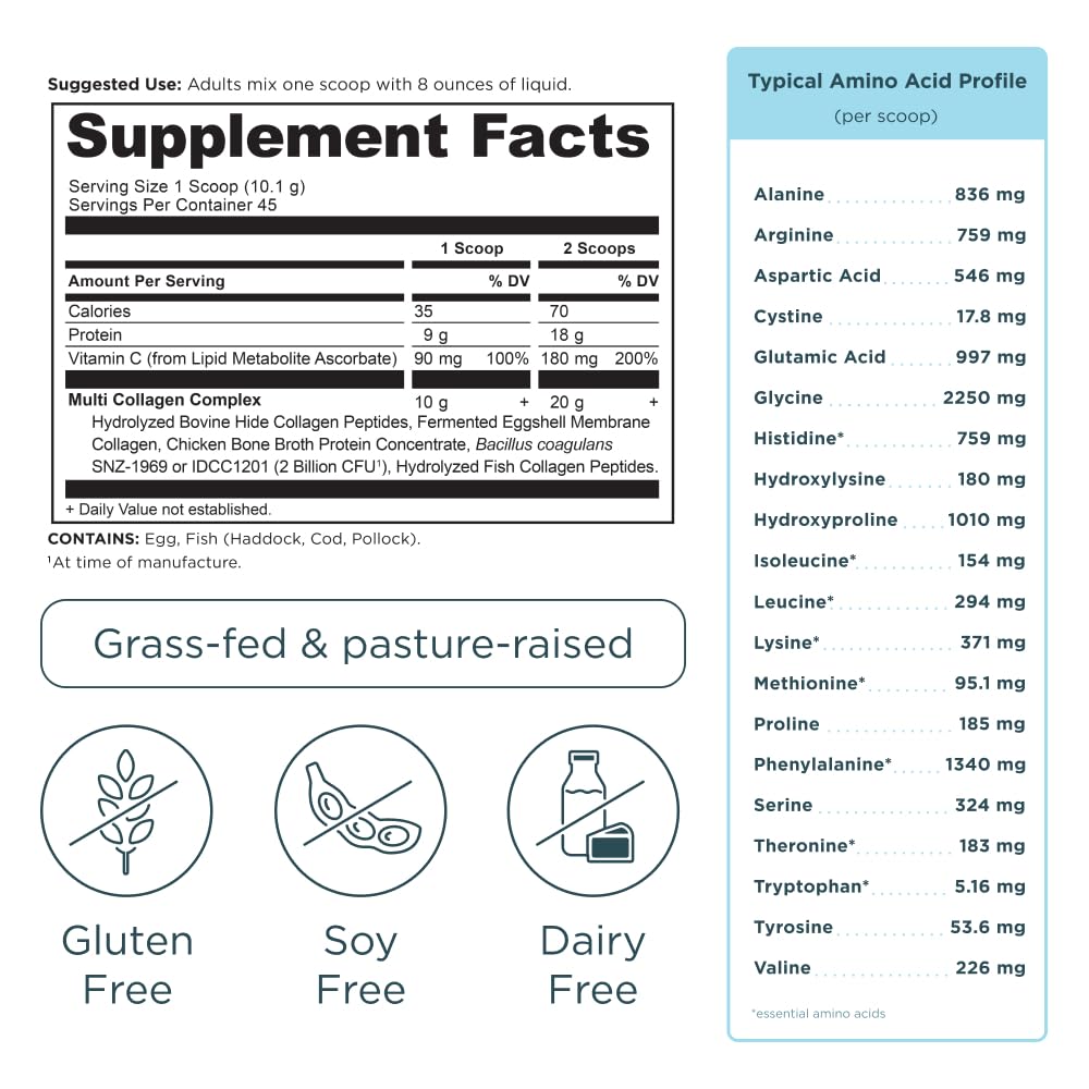 Morning routine scene with coffee and Ancient Nutrition collagen added for convenience