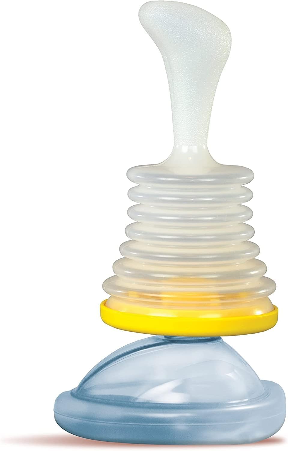 LifeVac practice mask being used to train caregivers and build confidence