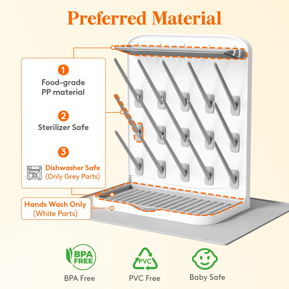 Lifewit grey parts arranged for dishwasher cleaning showing easy maintenance benefits