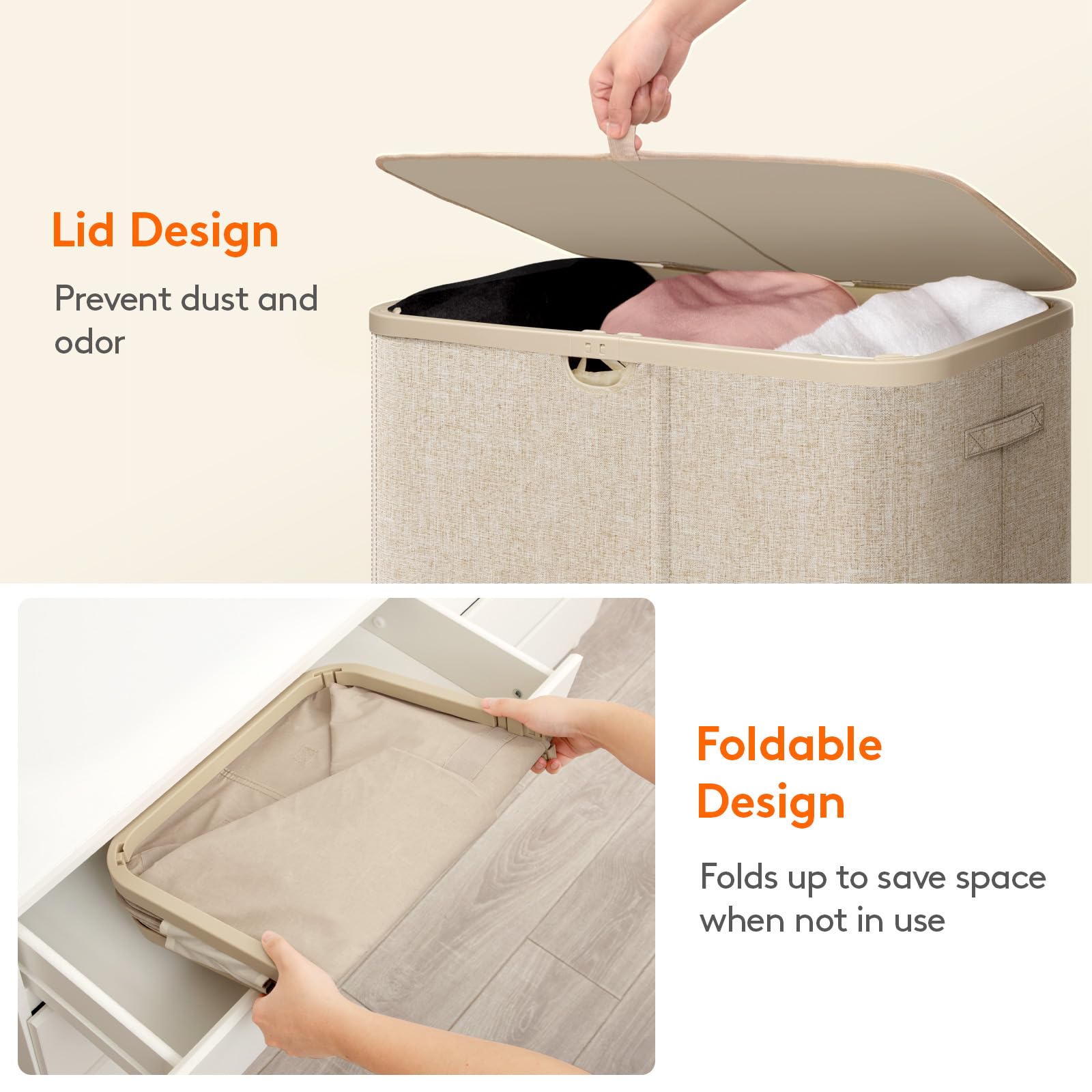 Lifewit placed in a bedroom setting showing modern style and space efficiency