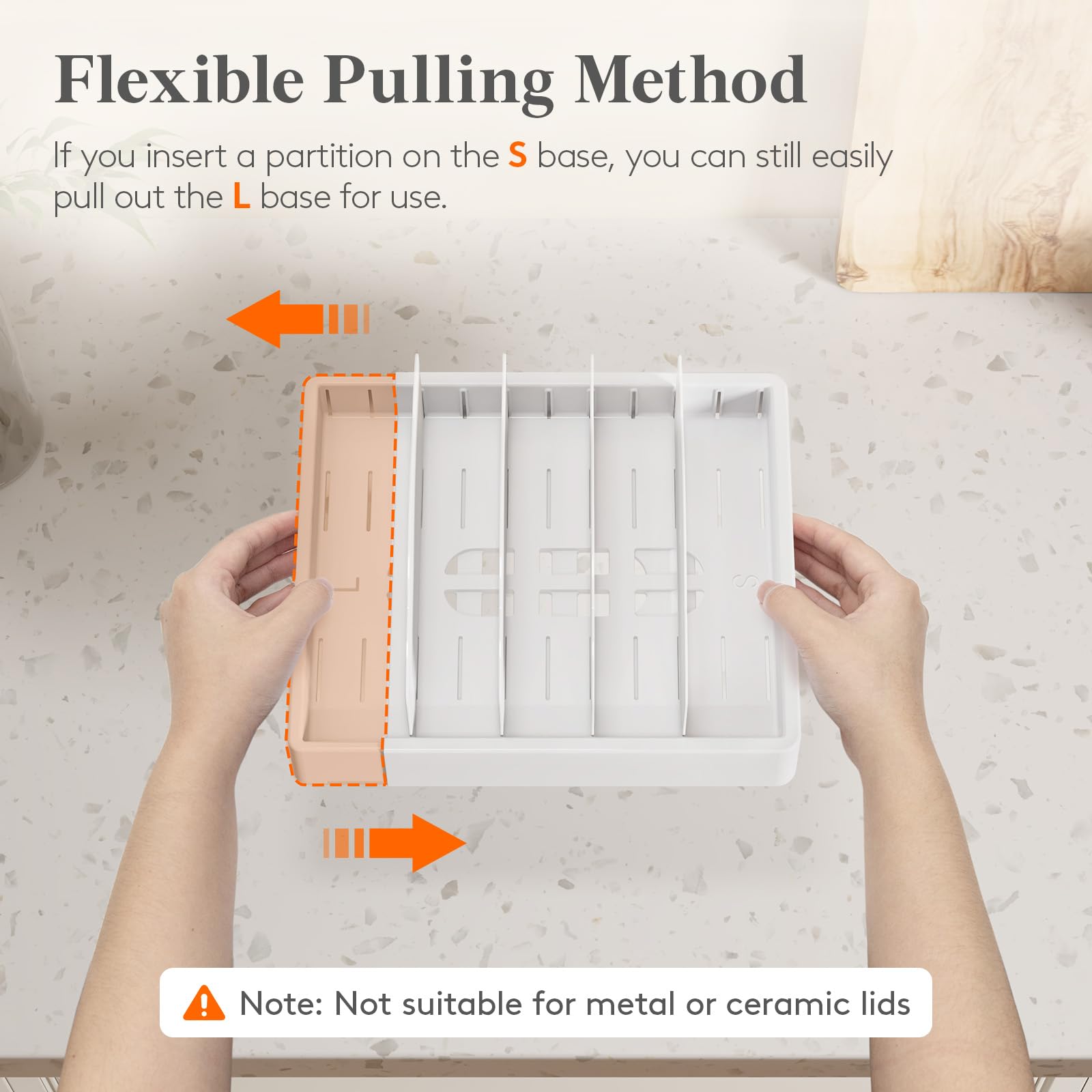 Lifewit installed in drawer saving cabinet space and time