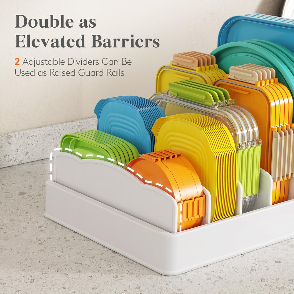 Lifewit organizer sliding in a deep drawer for convenient everyday use