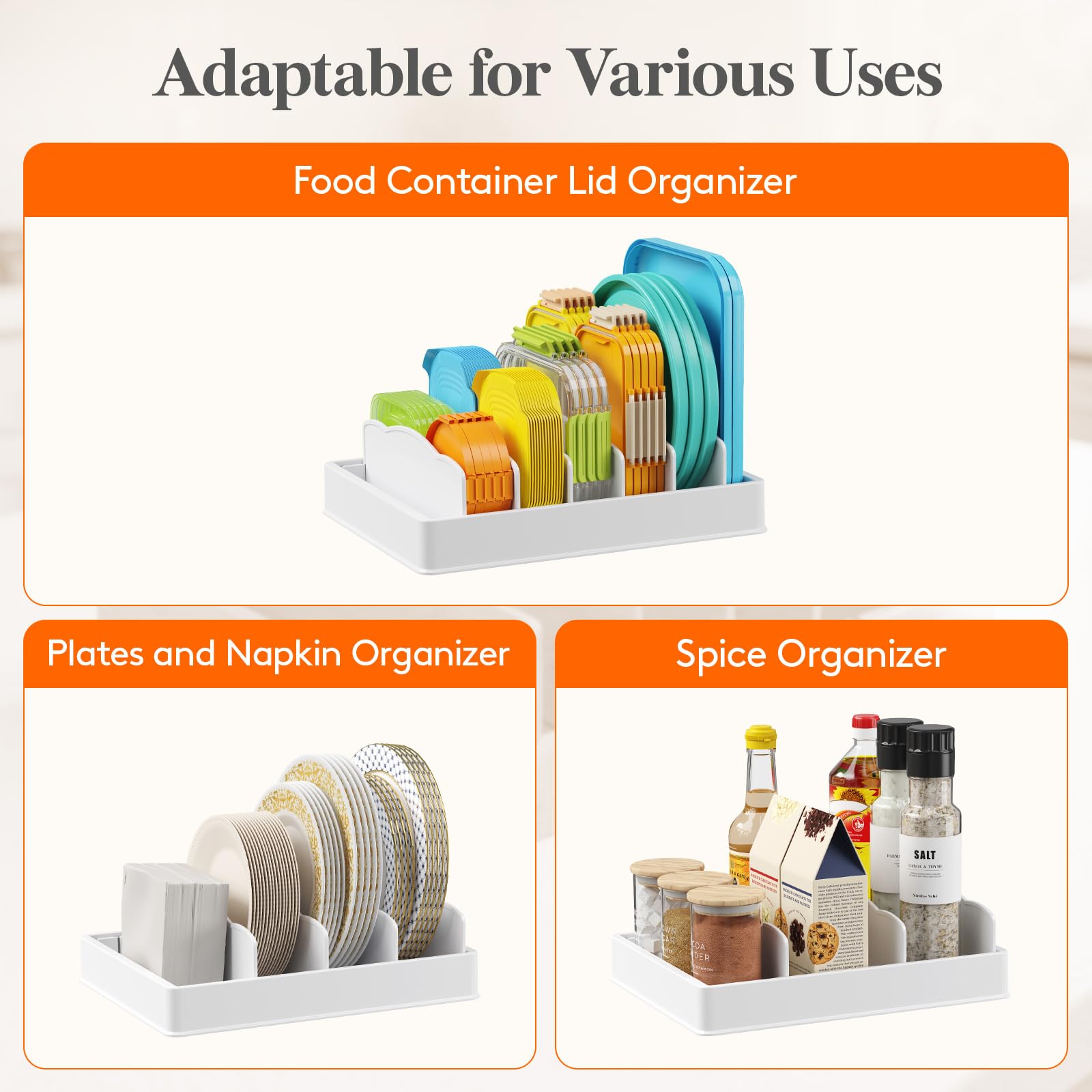 Lifewit organizer label and edge detail showing durable construction