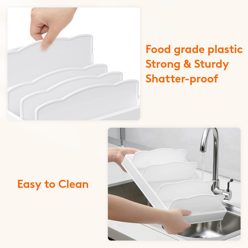 Lifewit organizer beside common kitchen items to show compact 10x13 inch size