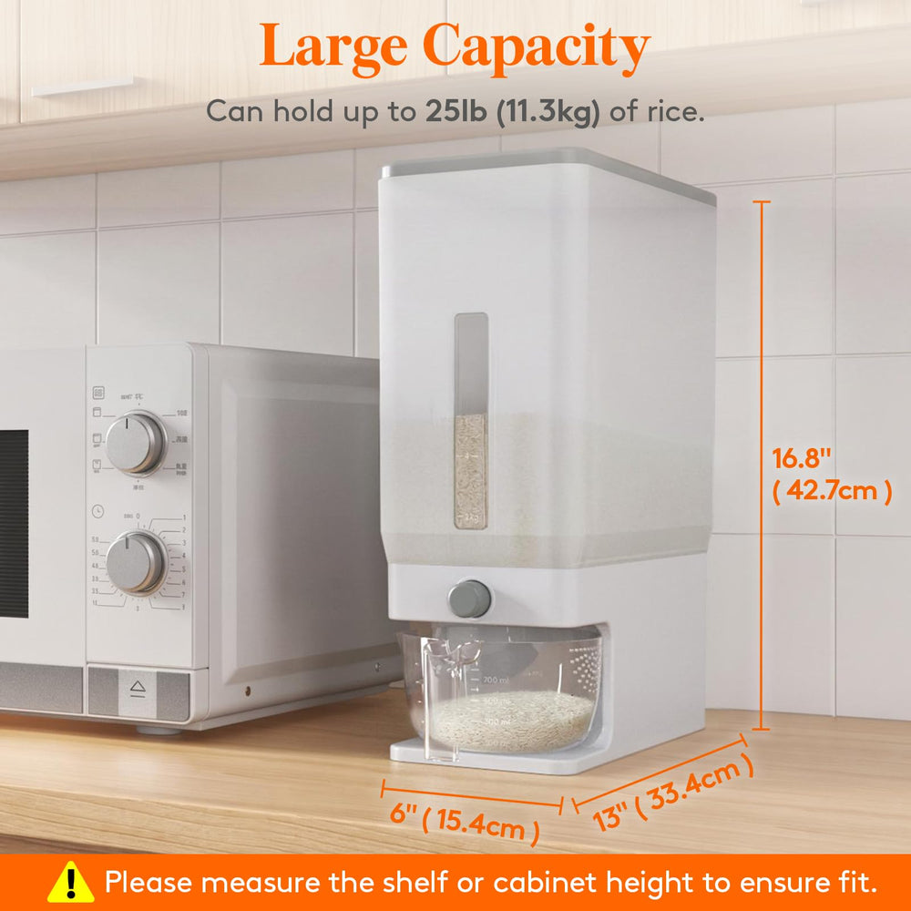 Lifewit transparent measuring cup with measurement lines for accurate portions