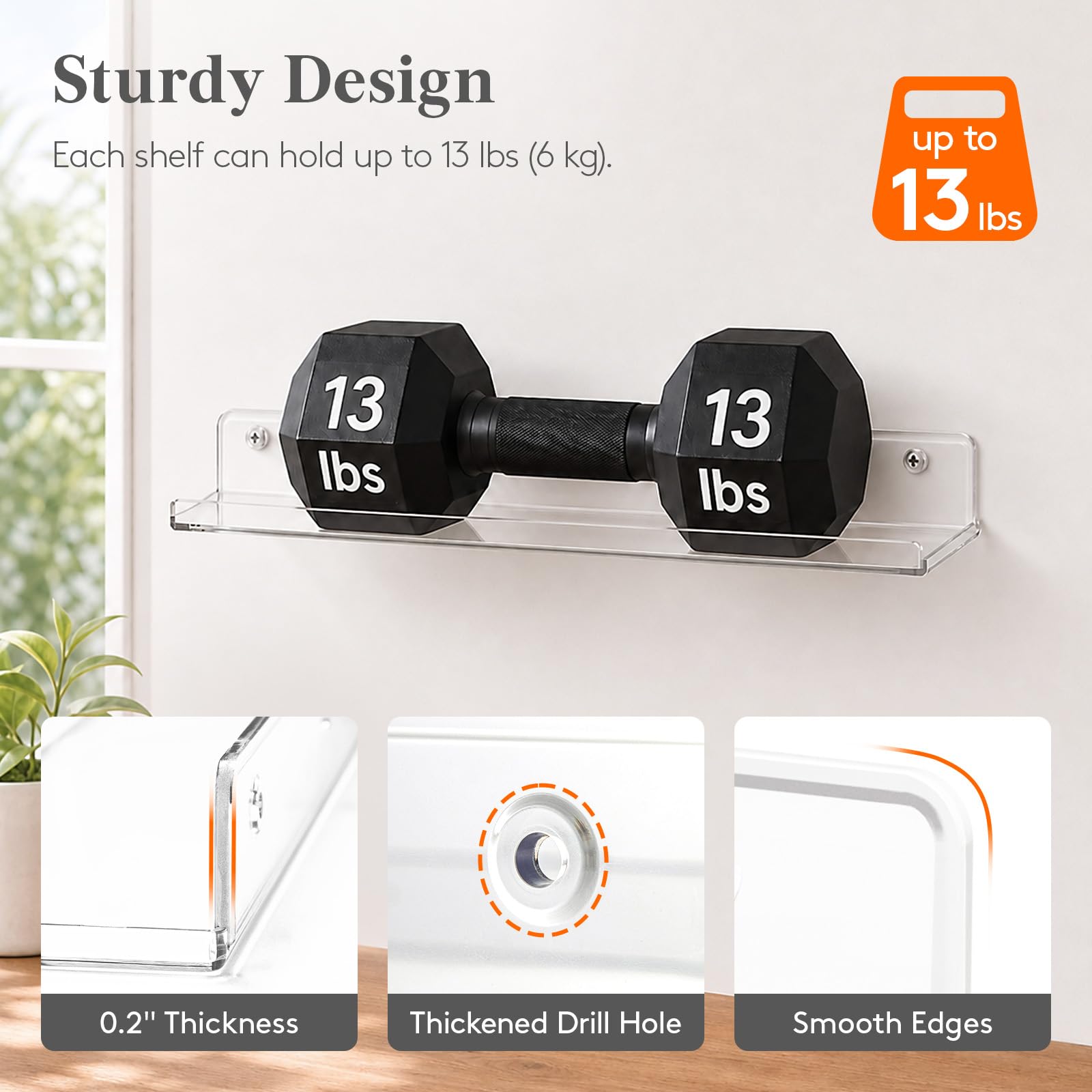 Lifewit shelf displaying collectibles to showcase items attractively