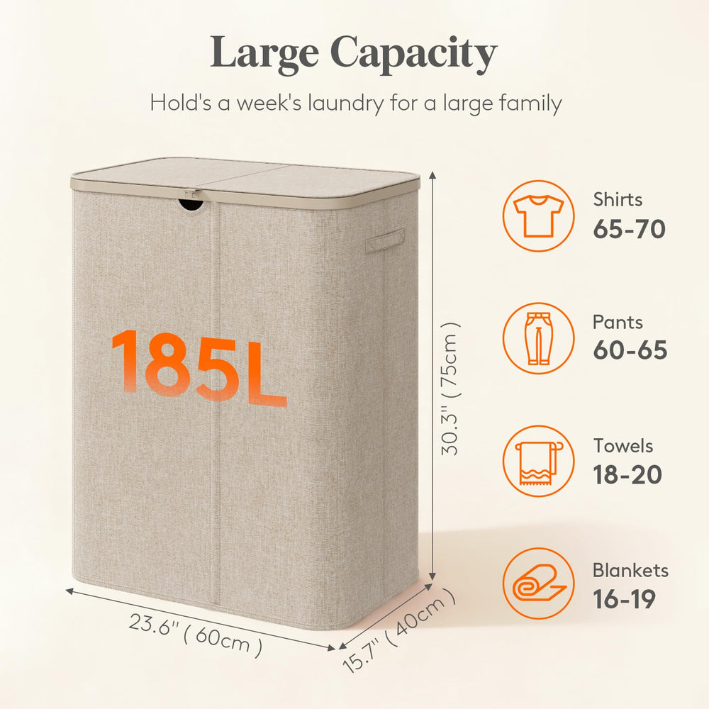 Lifewit side handle detail showing sturdy oxford handles for easy lifting