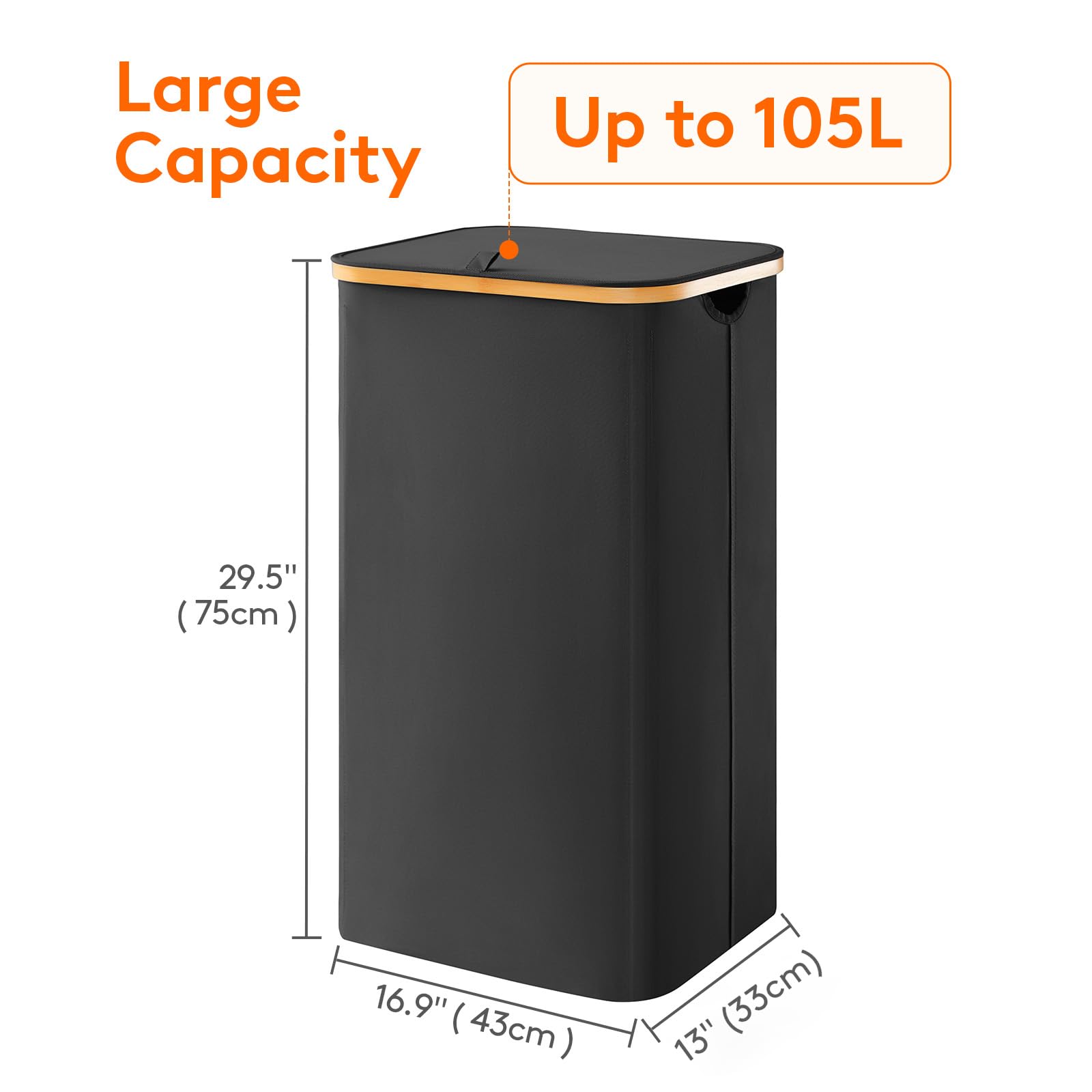 Lifewit folded side profile demonstrating compact storage